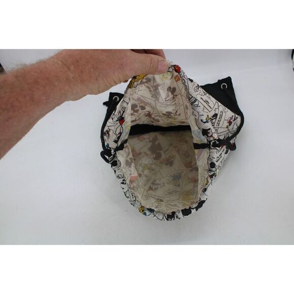 DisneyLand Resort Parks Comic Strip Mickey Mouse Drawstring Cinch Bag Sack Pack - Picture 7 of 7